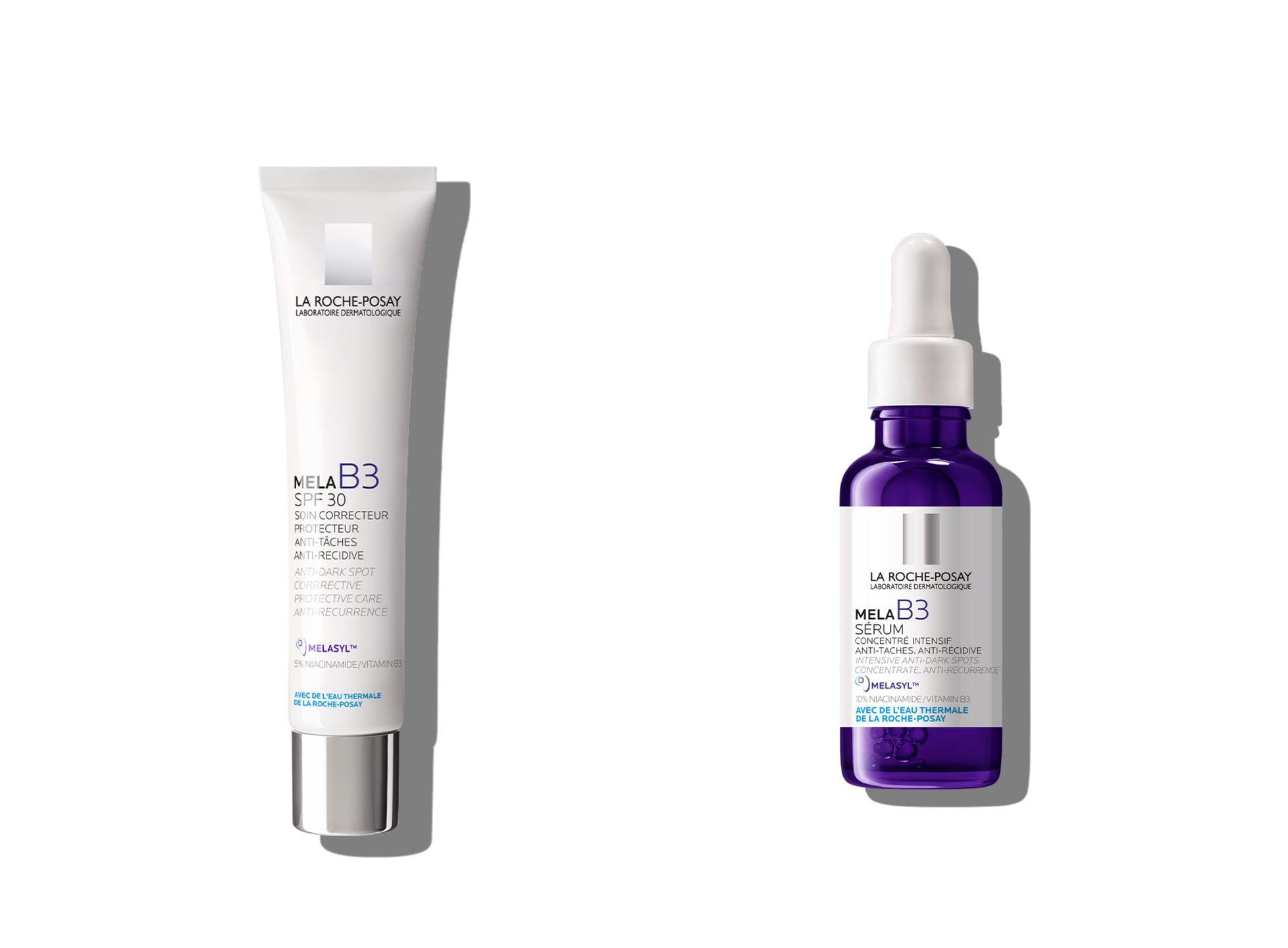 Krem i serum przeciw przebarwieniom marki La Roche-Posay 