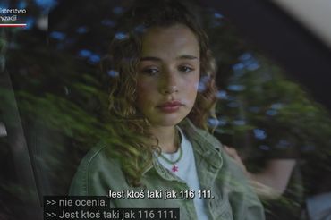 Kampania promująca telefon zaufania