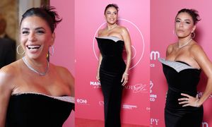 Odziana w czerń i diamenty Eva Longoria pręży zniewalającą sylwetkę na imprezie charytatywnej. Dalibyście jej 51 LAT? (ZDJĘCIA)