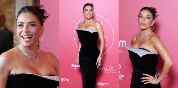 Odziana w czerń i diamenty Eva Longoria pręży zniewalającą sylwetkę na imprezie charytatywnej. Dalibyście jej 51 LAT? (ZDJĘCIA)