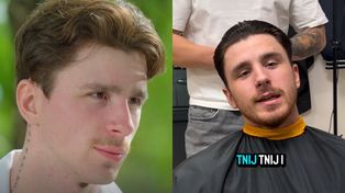 Szymon Królik z "Hotelu Paradise" pożegnał się z fryzurą na Marka Mostowiaka. Zmiana na plus? (WIDEO)