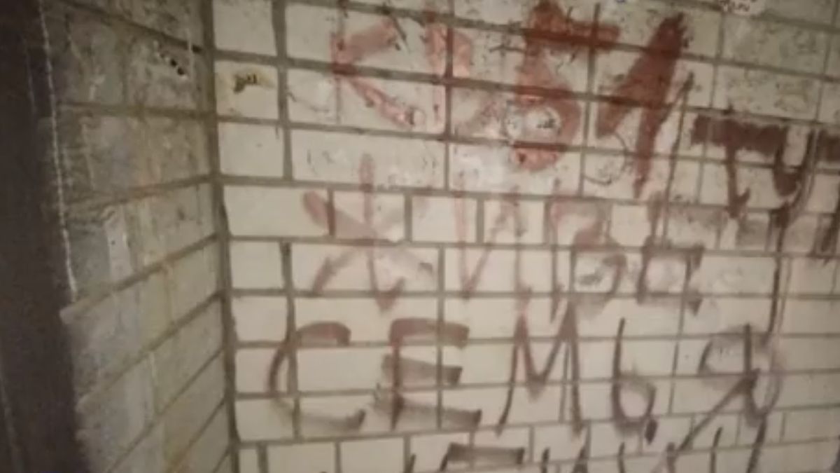 Takie napisy pojawiły się na murach domów rosyjskich pilotów