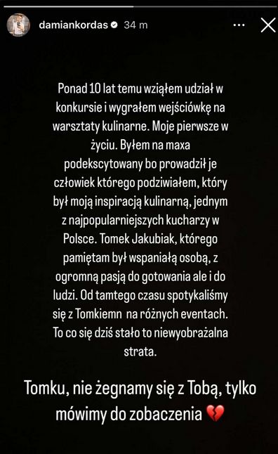 Tomasz Jakubiak pożegnany przez przyjaciół