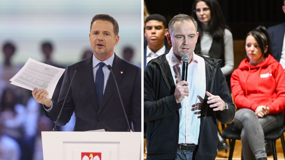 Rafał Trzaskowski i Karol Nawrocki