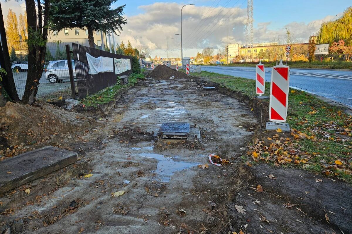 Budowa drogi rowerowej na ul. Nałęczowskiej