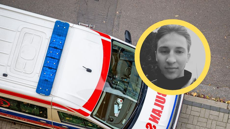 Upadł na ulicy, pisząc z dziewczyną. Na nastolatka spadł element pieca