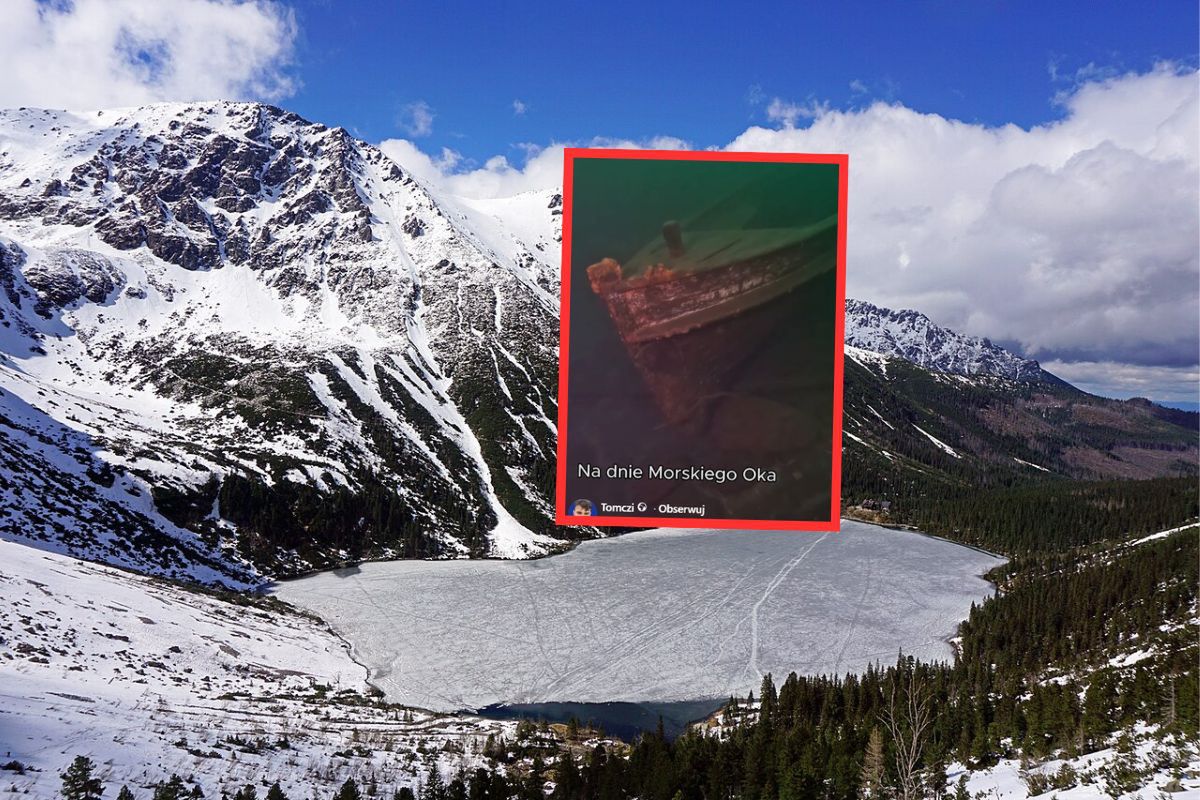 Myśleli, że zaginęła. Nurek pokazał dno Morskiego Oka. "Syrena"