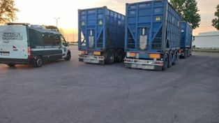 Rekordowe przeładowanie ciężarówek z cukrem – 26 ton ponad limit