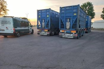 Rekordowe przeładowanie ciężarówek z cukrem – 26 ton ponad limit