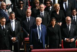 Delegacje ze świata. Trump w pierwszym rzędzie na pogrzebie Franciszka