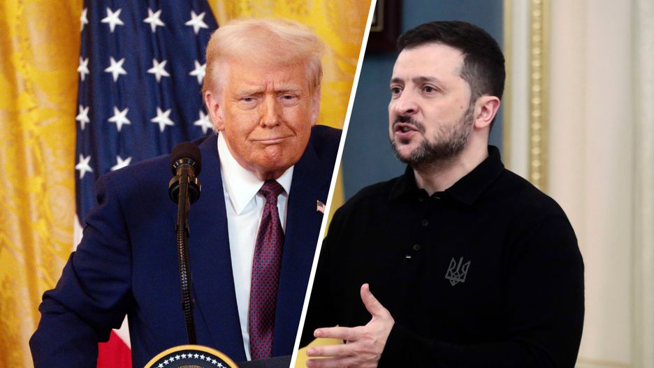 Donald Trump, Wołodymyr Zełenski