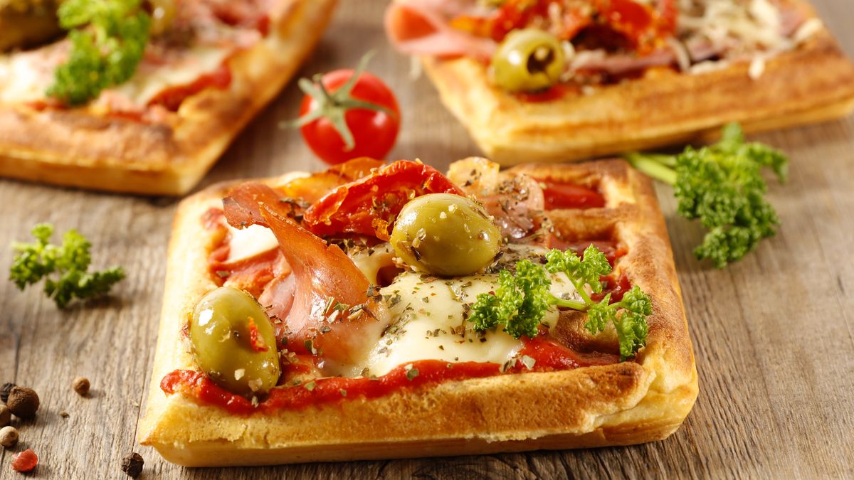 Na gofry dorzucam kilka dodatków i wychodzi pyszna kolacja