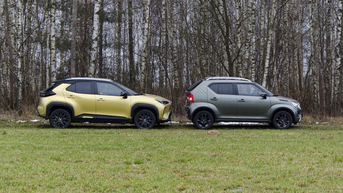 Suzuki Ignis i Toyota Yaris Cross