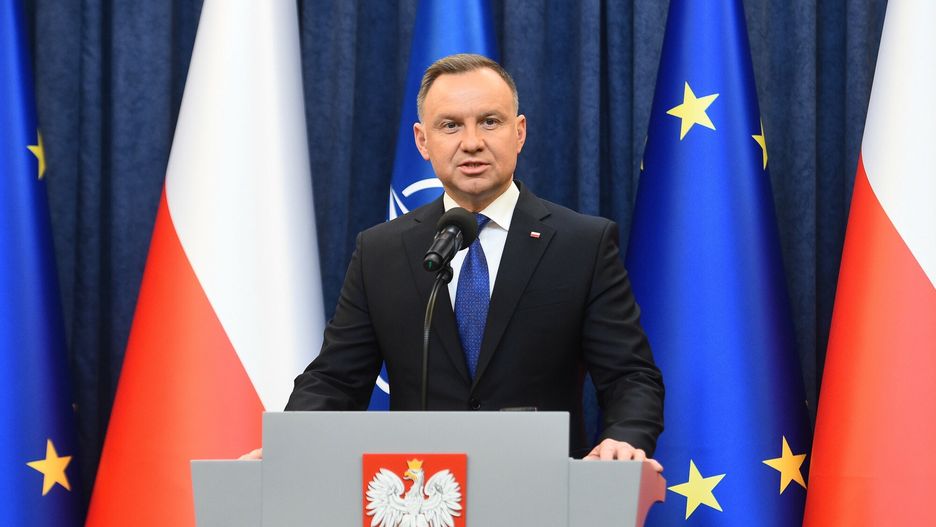 O?wiadczenie prezydenta Andrzeja Dudy nt. Lex Tusk
29.05.2023 Warszawa Oswiadczenie Prezydenta RP Andrzeja Dudy n/z Andrzej Duda
fot. Zbyszek Kaczmarek/REPORTER
Zbyszek Kaczmarek/REPORTER