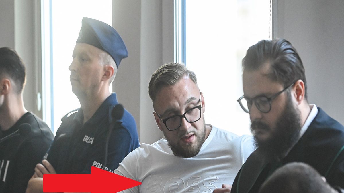 Łukasz Żak przed sądem we wtorek.