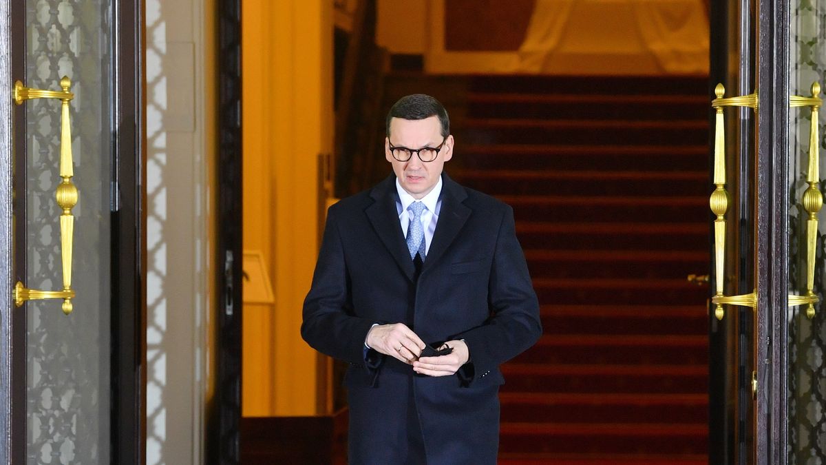 Na zdjęciu premier Mateusz Morawiecki
