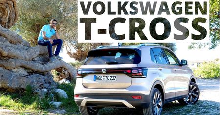 VW T-Cross - pierwszy test z czerwonym rogalem mocy