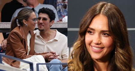 Jessica Alba z młodszym o 11 lat ukochanym na finale US Open. Aktorka w tym roku ROZSTAŁA SIĘ z mężem