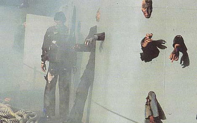 Kadr z filmu „Eksperyment Filadelfia” z 1984 roku