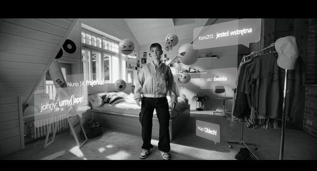 Uniqa z kampanią przeciw hejtowi. W reklamie Sara James, Igo i Loczniki