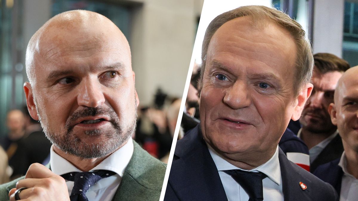 Rafał Brzoska / Donald Tusk