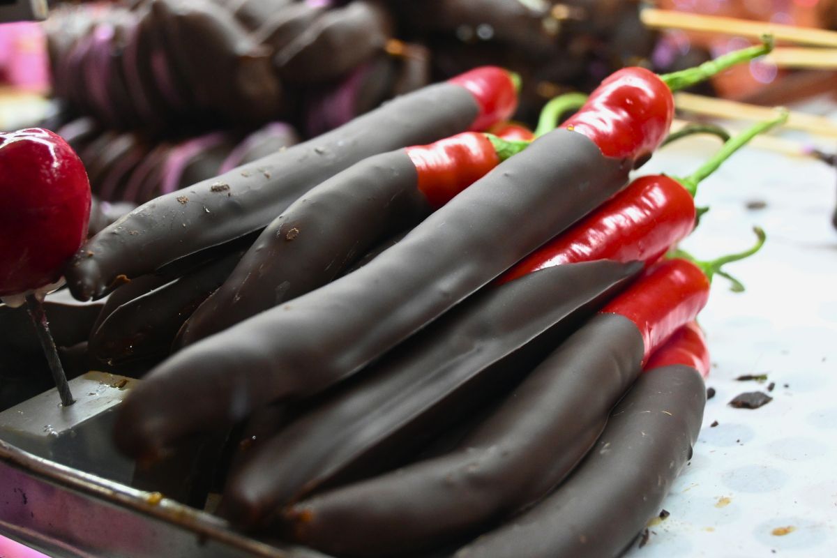 Na jarmarku wszyscy oglądali. Śmiałków do spróbowania nie było za dużo