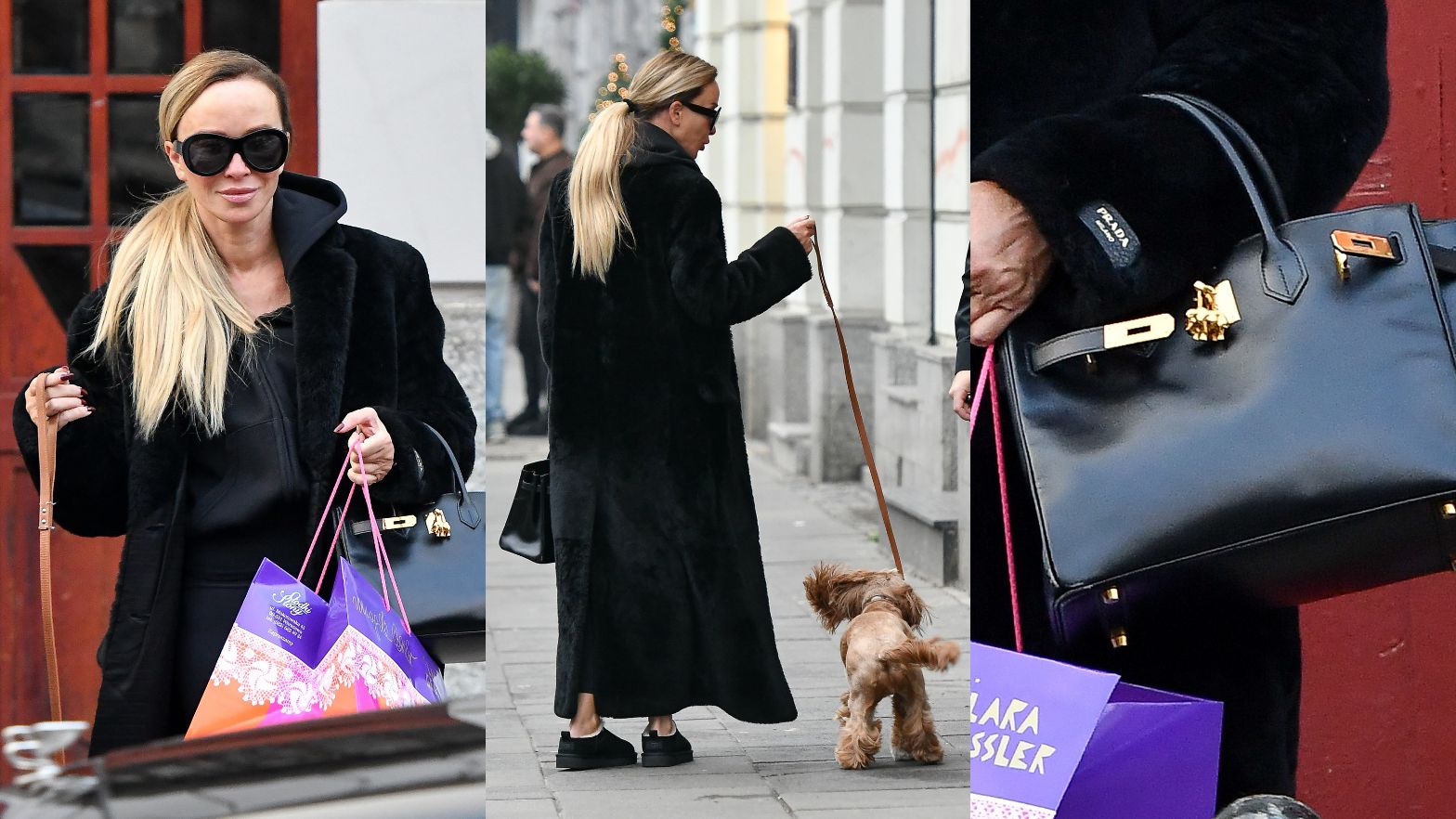 Przetakiewicz z torebką za 50 tys. przemierza stolicę