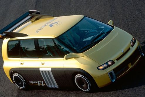 Jeden z najszybszych vanów świata - Renault Espace F1
