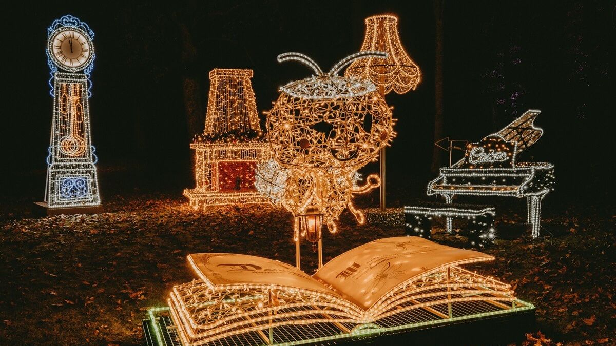 Lumina Park Lublin w Ogrodzie Botanicznym UMCS