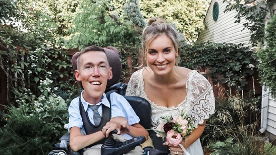 Poślubiła niepełnosprawnego mężczyznę