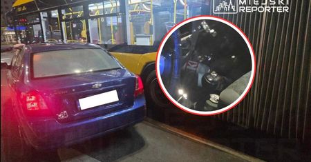 Wjechał w autobus. Ukrainiec był kompletnie pijany. To wskazał alkomat