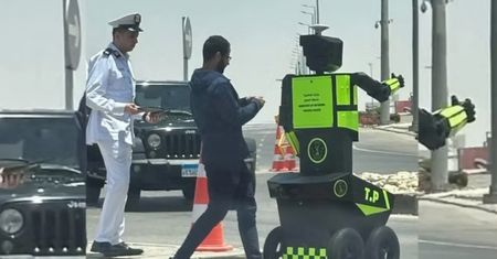 RoboCop w Egipcie ma zmniejszyć liczbę wypadków. To nie żart