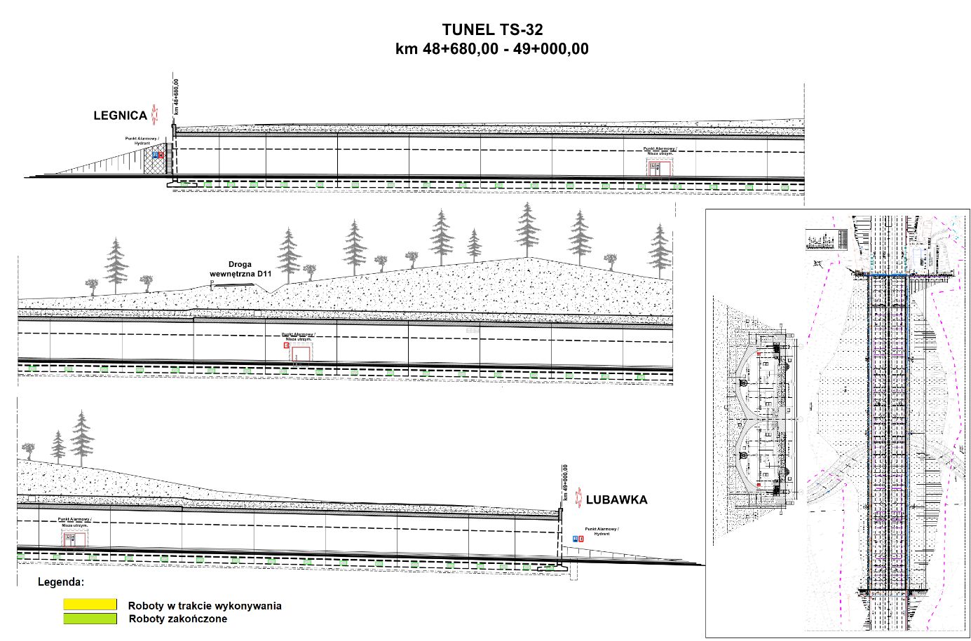 Drogowcy drążą ponad 2-kilometrowy tunel pod ekspresówkę