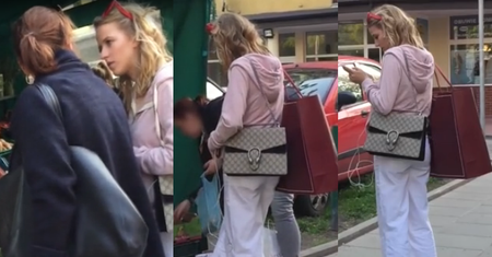 Jessica Mercedes w warzywniaku. Nie pomogła mamie w zakupach...