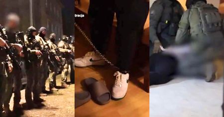 Opublikowano NAGRANIE z zatrzymania influencerów podejrzanych o organizowanie nielegalnych loterii!