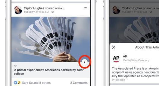 Facebook testuje przycisk do weryfikacji fanpage'y, żeby walczyć z fake newsami