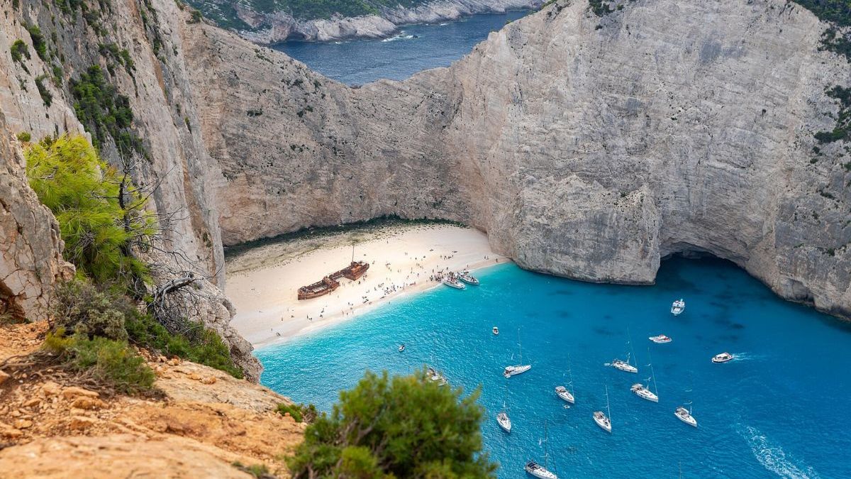 Plaża Navagio w Grecji zamknięta dla turystów