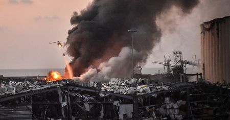 Syk nieba, huk gromu, płacz Bejrutu