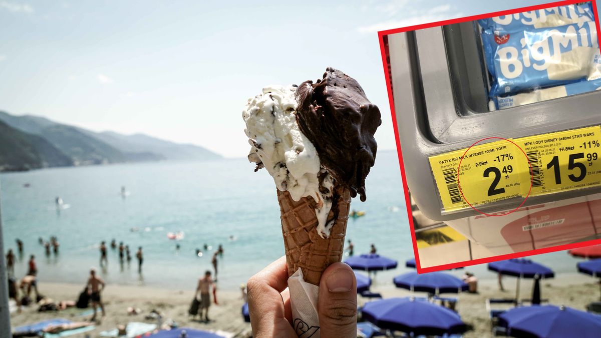 Ceny lodów w tym czasie są szczególnie wysokie