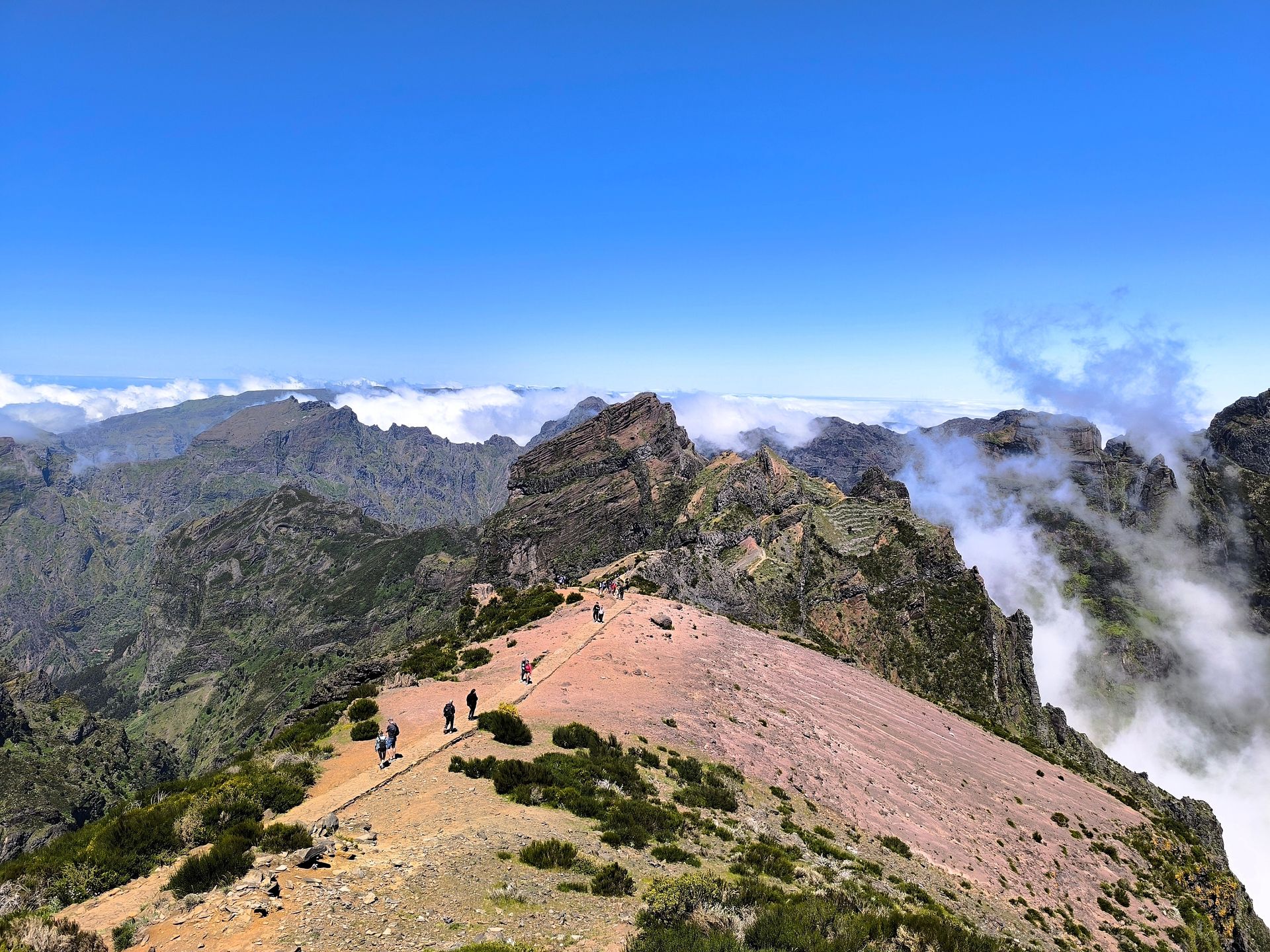 Madera: Szlak na Pico do Arieiro