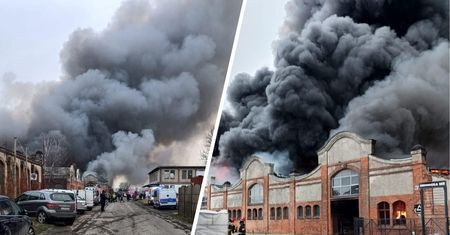 Wybuch pożaru w Gdańsku. Pilne prośby służb