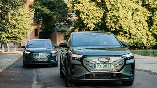Warszawa – Wrocław w nowym Audi Q4 e-tron. Czas to największy luksus