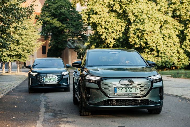 Warszawa – Wrocław w nowym Audi Q4 e-tron. Czas to największy luksus