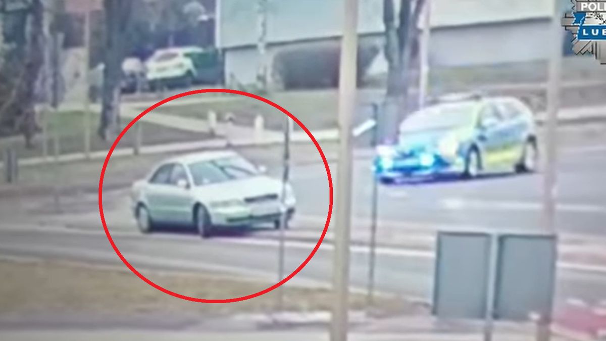 Zrzut ekranu z nagrania monitoringu