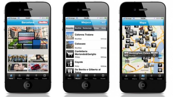 Mobilne przewodniki po europejskich stolicach na iPhone’a 1