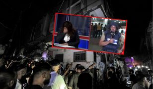 Dziennikarz zginął w nalocie. Prezenterka rozpłakała się na wizji