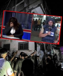 Dziennikarz zginął w nalocie. Prezenterka rozpłakała się na wizji