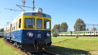 Najstarszy pociąg elektryczny w Polsce znów na torach. Wraca "Babcia"
