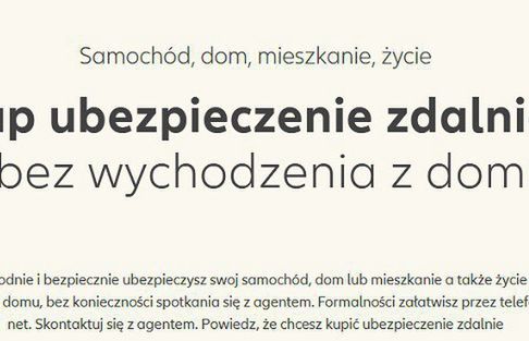 Allianz Polska kampanią zachęca do zdalnego zakupu ubezpieczeń