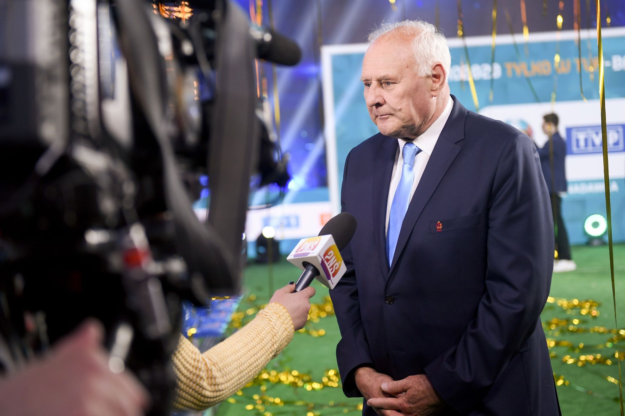 EURO 2020 - konferencja prasowa TVP, maj 2021, Jan Tomaszewski
